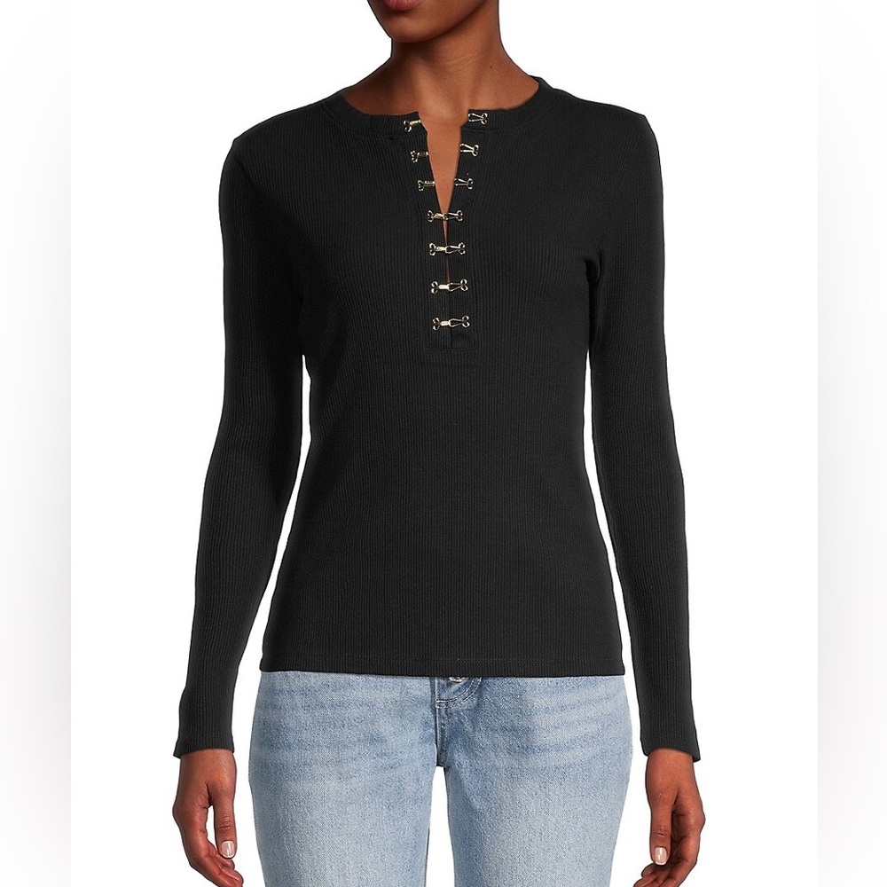 Grey State Vivienne Ribbed Top • 2 (Medium)